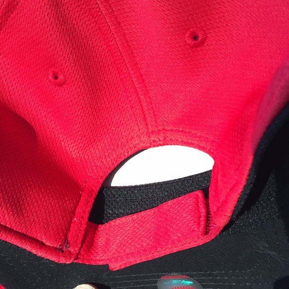 Team MLB youth Cincinnati Reds baseball cap 6 full panel hat adjustable strap - Picture 7 of 14